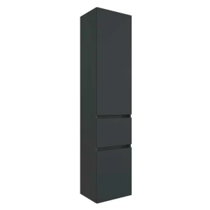 40×185 Cm Bad Hochschrank In Grau – Cathyl 9