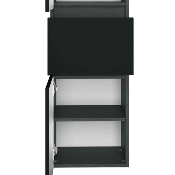 40×185 Cm Bad Hochschrank In Grau – Cathyl 5