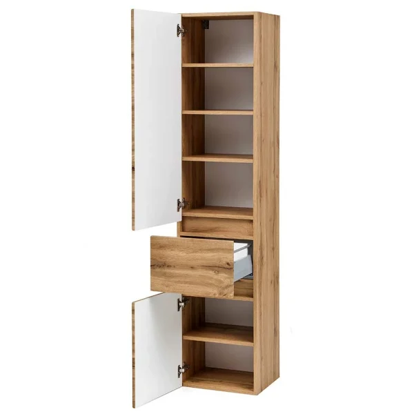 40x185x35 Badezimmer Hochschrank Hochwertig – Drumias 5