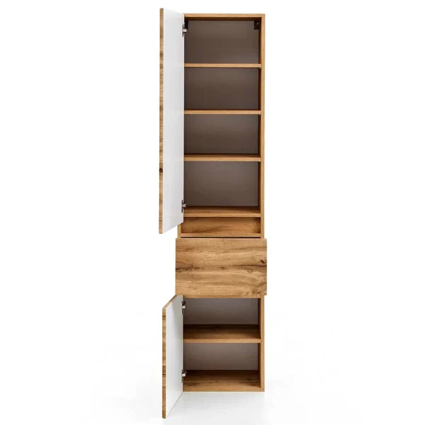 40x185x35 Badezimmer Hochschrank Hochwertig – Drumias 6