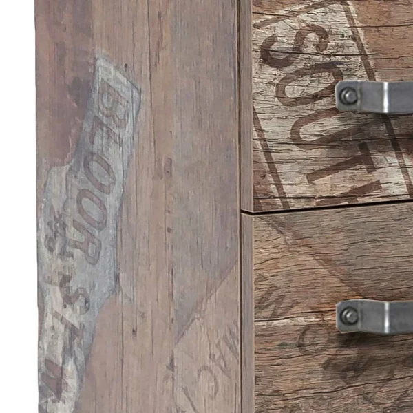 42x164x32 Badschrank In Eiche Dunkel – Fleminos 6