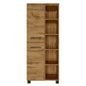 55x135x35 Badezimmer Midischrank In Wildeiche NB – Arazony 12