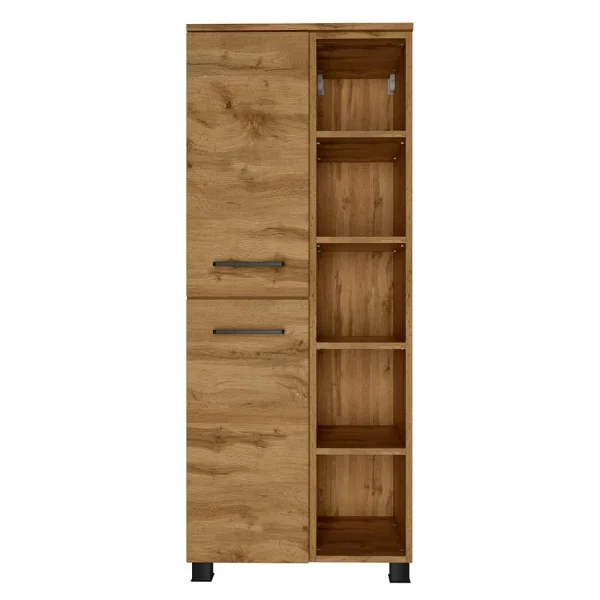 55x135x35 Badezimmer Midischrank In Wildeiche NB – Arazony 4