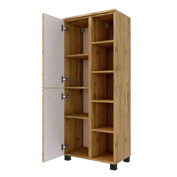 55x135x35 Badezimmer Midischrank In Wildeiche NB – Arazony 5