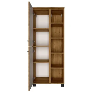 55x135x35 Badezimmer Midischrank In Wildeiche NB – Arazony 16