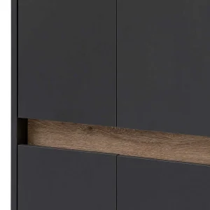 57x165x33 Cm Bad Hochschrank Mit Vier Türen – Marcius 16