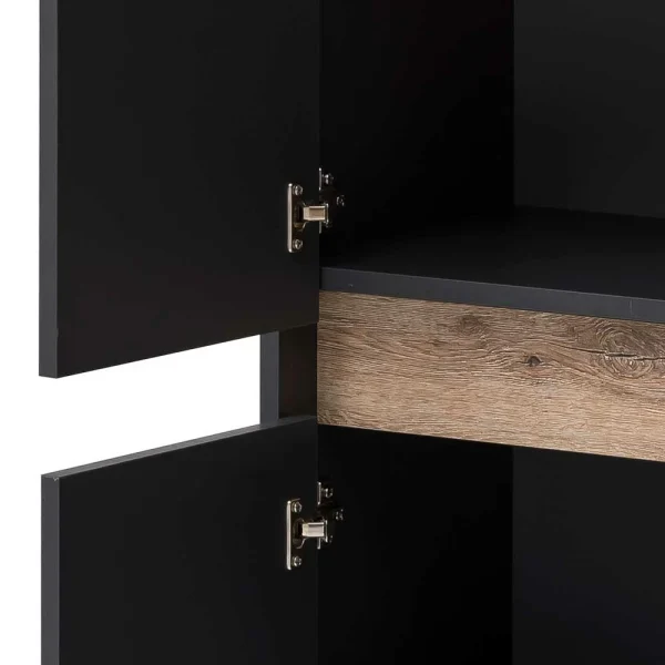 57x165x33 Cm Bad Hochschrank Mit Vier Türen – Marcius 7