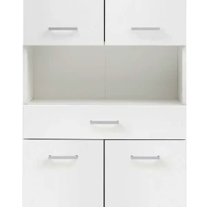 60cm Breiter Bad Hochschrank Mit Vier Türen – Metrioa 18