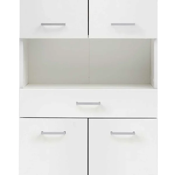 60cm Breiter Bad Hochschrank Mit Vier Türen – Metrioa 7