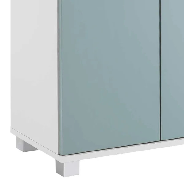 60×117 Cm Wohnraum Schrank 4-türig – Nondro 6