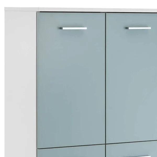 60×117 Cm Wohnraum Schrank 4-türig – Nondro 7