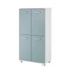 60×117 Cm Wohnraum Schrank 4-türig – Nondro 20