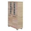 60x117x33 4-türiger Badschrank Mit Milchglas – Adeenon 22