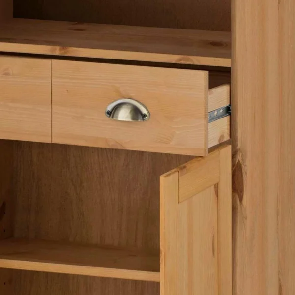 60x125x30 Badschrank Aus Massivholz Kiefer – Ronya 6