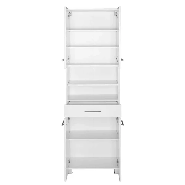 60x185x35 Hochglanz Hochschrank Fürs Bad – Vohdan 4