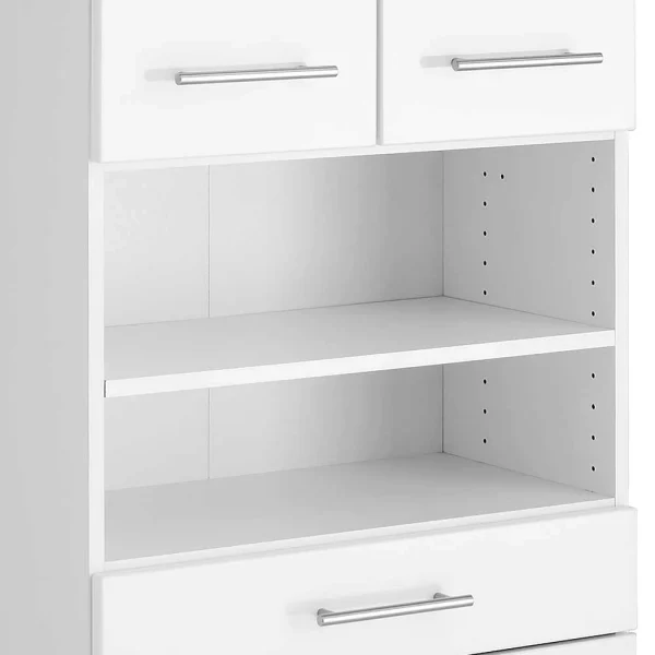 60x185x35 Hochglanz Hochschrank Fürs Bad – Vohdan 5