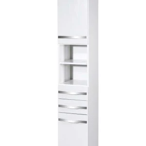 60x194x33 Hochschrank Fürs Bad In Weiß – Liyuva 9
