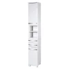 60x194x33 Hochschrank Fürs Bad In Weiß – Liyuva 22