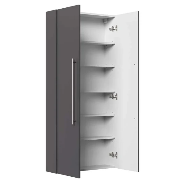 71x151x20 Badschrank Mit Fachböden – Athina 4