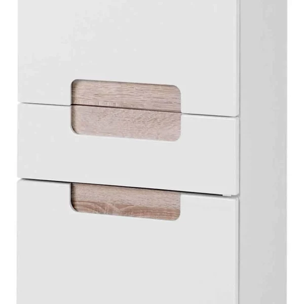 Bad Hängeschrank Tymos In Weiß Hochglanz 5