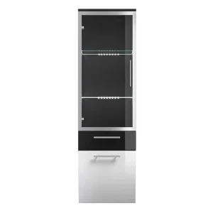Bad Hochschrank Vilias Mit Glastür 135 Cm 16