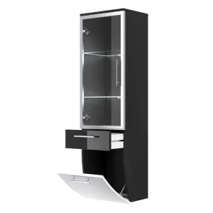 Bad Hochschrank Vilias Mit Glastür 135 Cm 18
