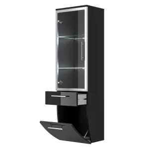 Bad Hochschrank Lieda Mit Glastür 18