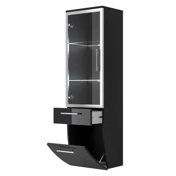 Bad Hochschrank Lieda Mit Glastür 7