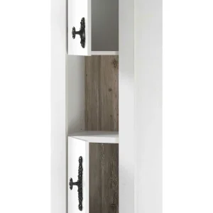 Bad Hochschrank Im Landhaus Design – Doules 16