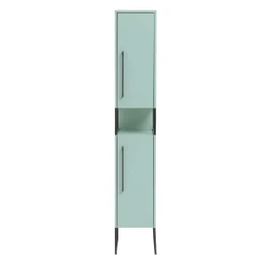 Bad Hochschrank In Mint Grün & Anthrazit – Esdrus 10