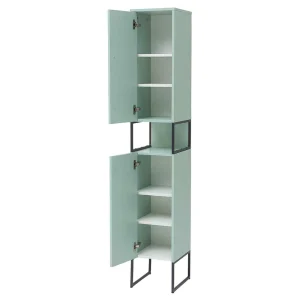 Bad Hochschrank In Mint Grün & Anthrazit – Esdrus 12