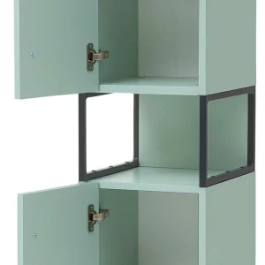 Bad Hochschrank In Mint Grün & Anthrazit – Esdrus 18