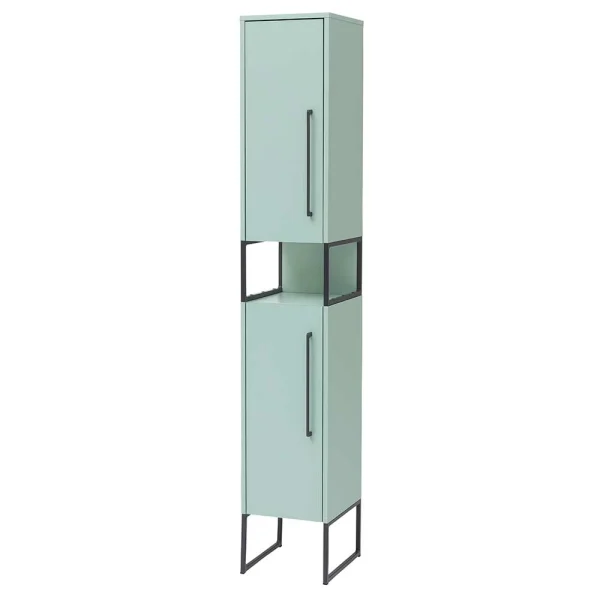 Bad Hochschrank In Mint Grün & Anthrazit – Esdrus 1