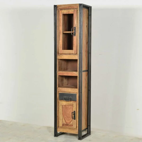 Bad Hochschrank Mendoza Mit Metallelementen 3