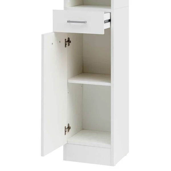 Bad Hochschrank Mit 2 Türen & Fach & Schublade – Metrioa 7