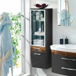 Bad Hochschrank Mit Glastür Imsagas Hängend 10