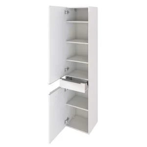 Bad Hochschrank Mit Schublade & 2 Türen – Livendas 12