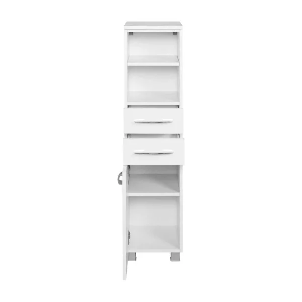 Bad Hochschrank Lartemo In Weiß 4