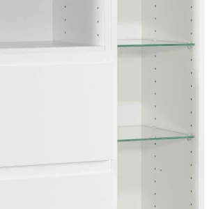 Bad Midischrank Concetada In Weiß Hochglanz 11