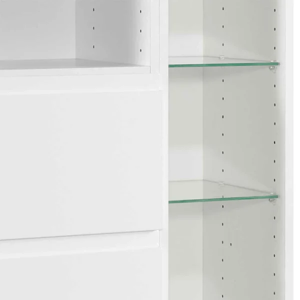 Bad Midischrank Concetada In Weiß Hochglanz 4