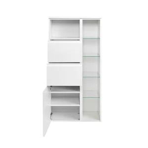 Bad Midischrank Concetada In Weiß Hochglanz 13
