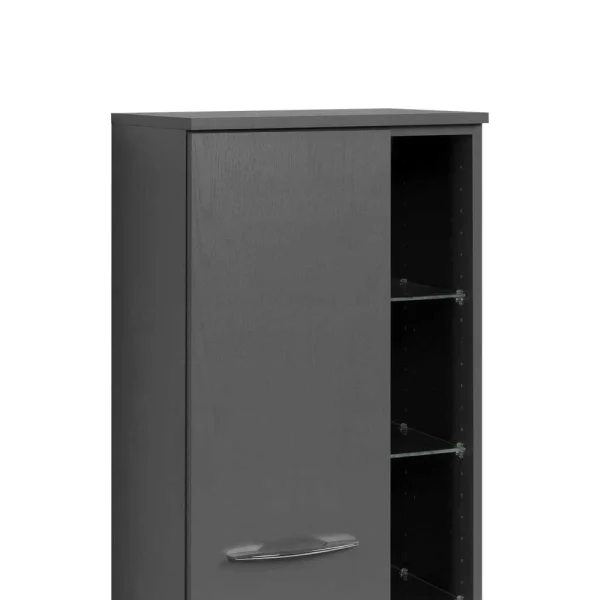 Bad Seitenschrank In Grau – Juventuda 5
