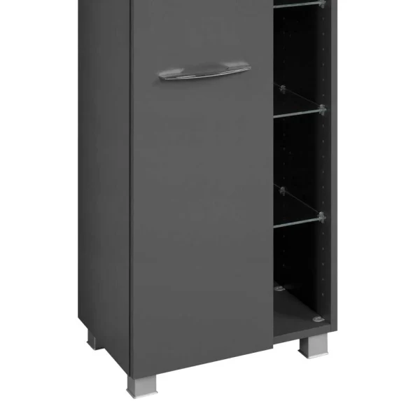 Bad Seitenschrank In Grau – Juventuda 6
