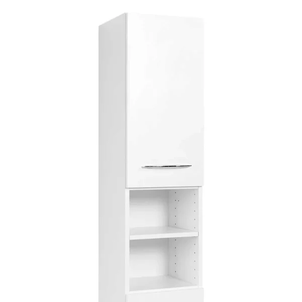 Badezimmer Beistellschrank In Weiß – Lartemo 5