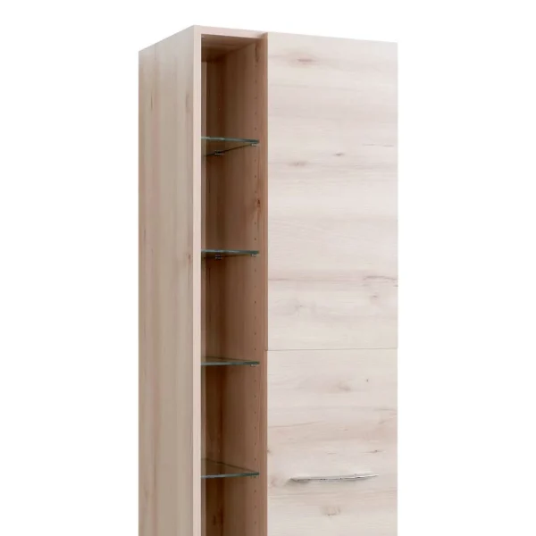 Badezimmer Hochschrank In Buchefarben – Mabeca 5