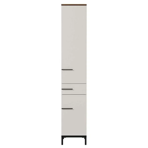 Badezimmer Hochschrank In Hellgrau – Dolida 3