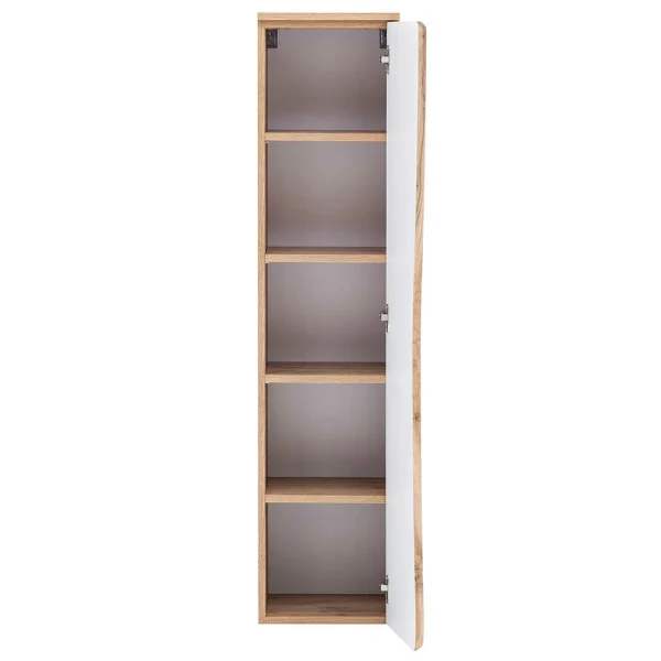 Badezimmer Midischrank Mit Tür Baumkante – Tofias 6