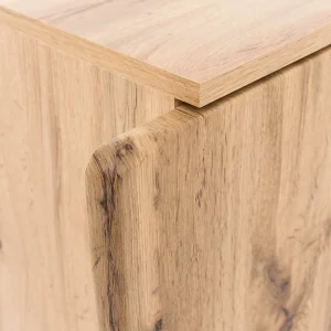 Badezimmer Midischrank Mit Tür Baumkante – Tofias 18