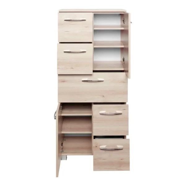 Badezimmer Schrank Im Buche Dekor – Mabeca 4