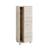 Badezimmer Seitenschrank In Buchefarben – Mabeca 17